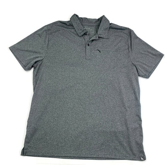 Eddie Bauer Free Dry Polo With Front Zippered Pocket Men's Size Large - Picture 1 of 7